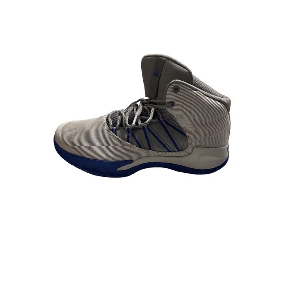 Adidas Men’s Infiltrate Basketball Shoes Ball 365 8.5 Blue Gray White - Picture 4 of 14